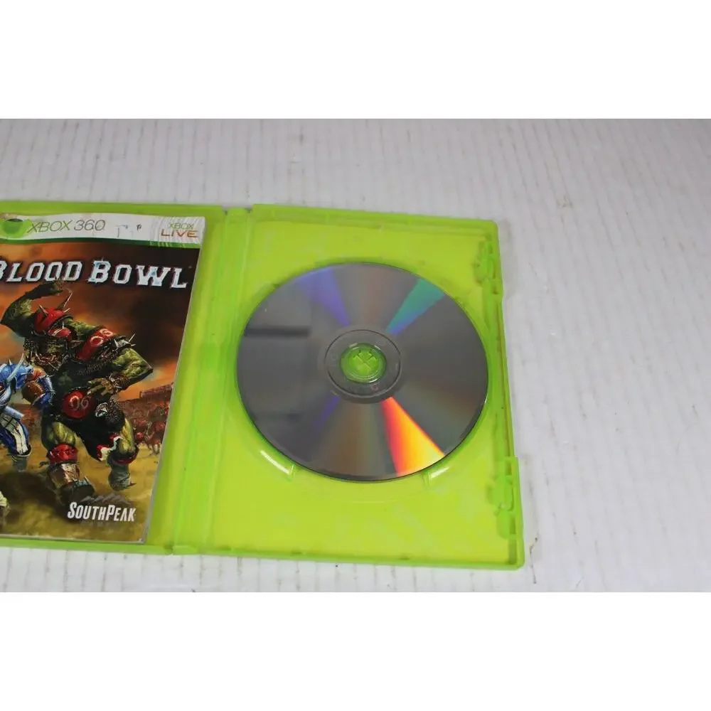 Blood Bowl (Microsoft Xbox 360, 2010) Authentic, complete, tested